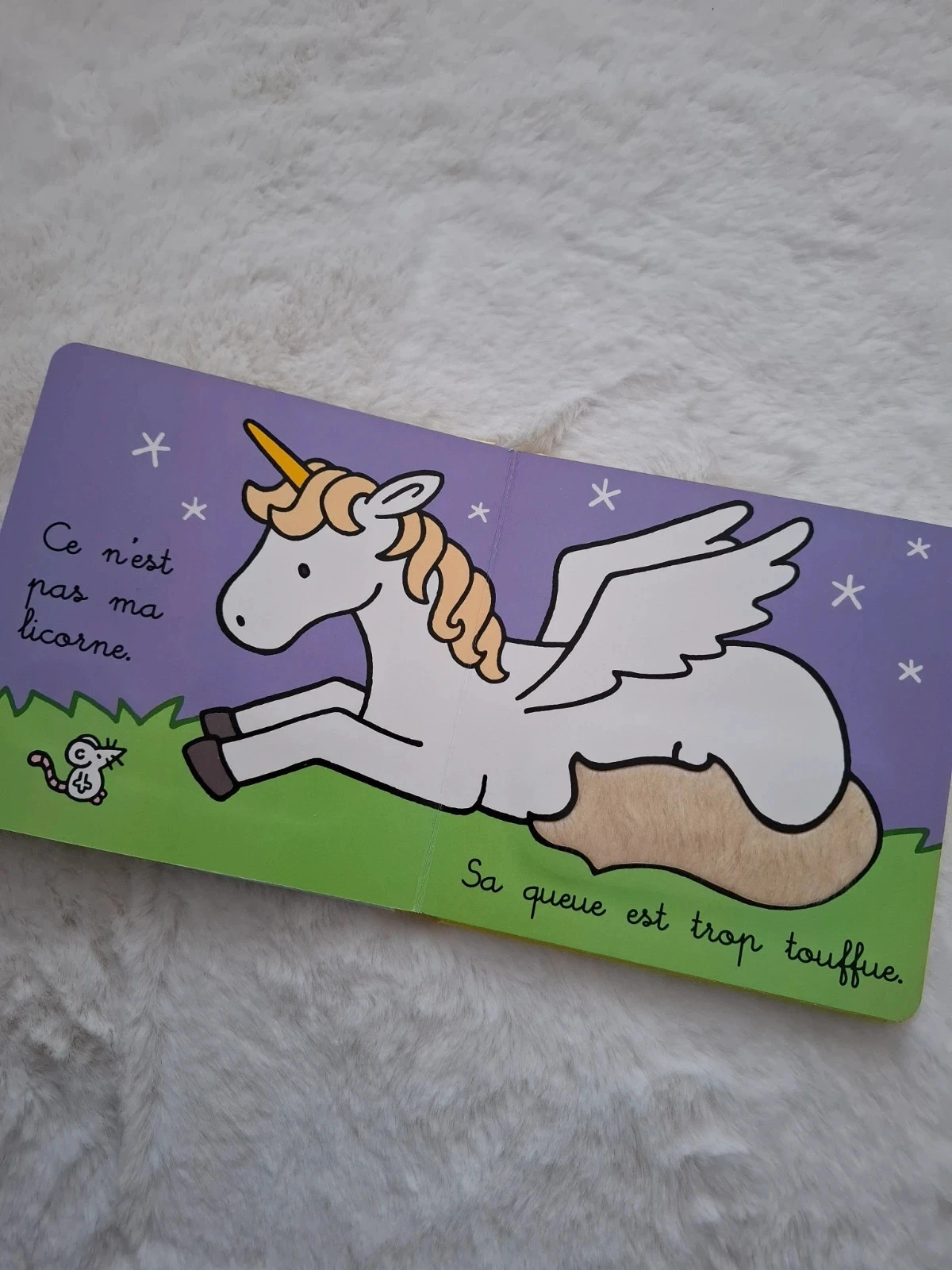 📚 hardback book to touch Where is my unicorn The very soft Usborne – photo 8